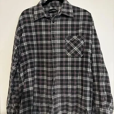 Vintage Oversized Mens Checked Shirt Vintage • £19.99