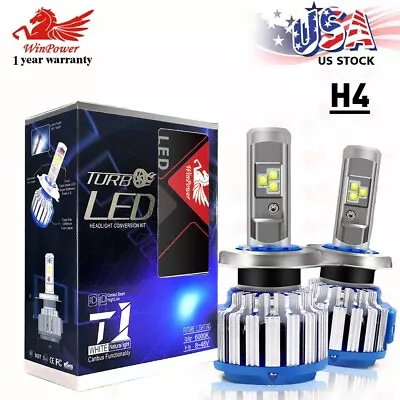 H4 9003 35W LED Headlight Car Bulbs  6000K Super Bright Replacement For BMW Benz • $24.41