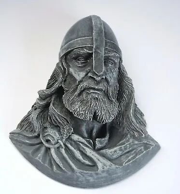 £15.99 • Buy Viking Head Pagan Norse Hand Crafted Ornament Ragnar Warrior Scandinavian Gift