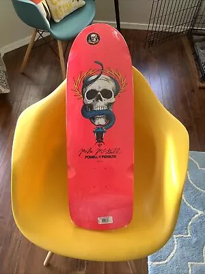 Powell Peralta Mike McGill Skull And Snake Skateboard Deck Hot Pink -10 X 30.125 • $155