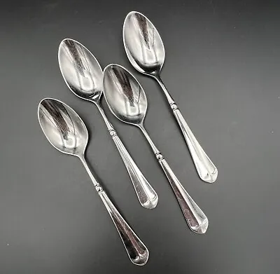 MIkasa French Countryside 18/10 Stainless Steel 7.75” Dinner Spoon Set Of Four • $29.99