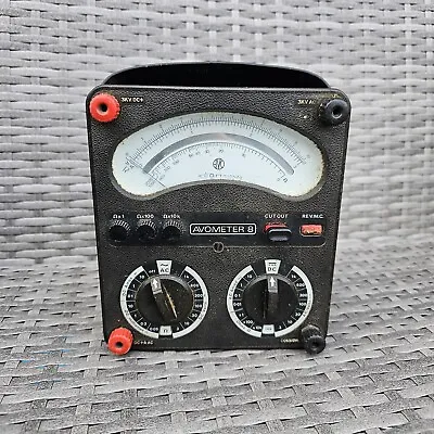 AVO Universal Avometer Model 8 Mk 5 Untested Mancave Movie Prop Display • £49.99