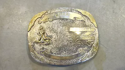 Montana Silversmith 1995 L.H.S.R. CHAMPION  Belt Buckle - FREE SHIPPING • $26