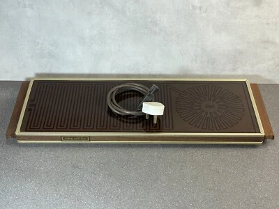 £29.95 • Buy Vintage SALTON Hotray Model H3 Buffet Food Warmer Warming Hot Plate Hot Tray GWO