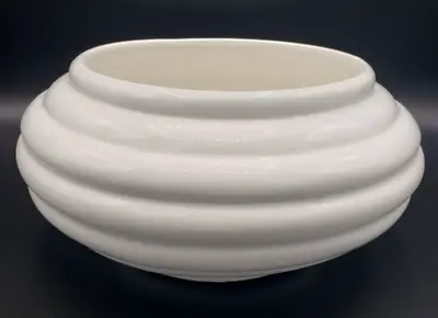 Royal Haeger White Vase White Indoor Planter White Ceramic Plant Holder • $22