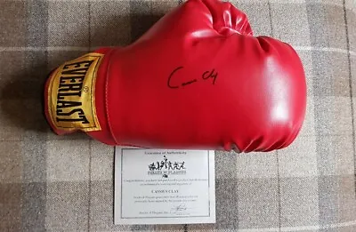 Muhammad Ali Signed Boxing Glove As Cassius Clay - Stacks Of Plaques  • £1400