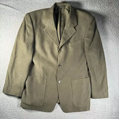 Bachrach Suit Sport Coat Blazer Mens 40 Short Three Button Business Casual • $39.95