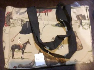 Fox Hunt Hunting Heavy Canvas Tote Bag • $18.99