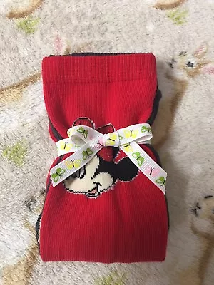 1 X Pair Novelty Odd Socks All Occasions UK 12.5-3.5 Minnie Mouse Ribbon Gift #3 • £3.50