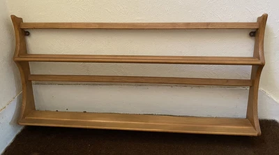 £64.99 • Buy Vintage Ercol Gold Label 268 Plate Rack Or Display Shelf