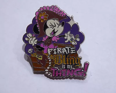 £9.70 • Buy Disney Trading Pins 119546 Pirate Bling Is My Thing - Minnie Mouse