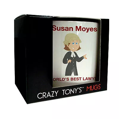 Female Lawyer Gift Lawyers Mug Crazy Tony's Personalised Gifts For Lawyers  • £11.94