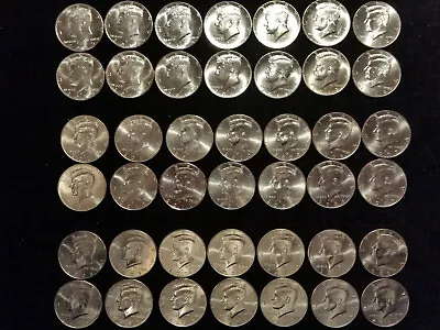 Kennedy Half Dollars 2000-2023 (24yr Run) 48 BU Coins From The P&D Mints   NICE • $99.95