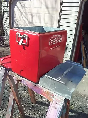 Vintage 1950s Coca Cola Cooler • $250