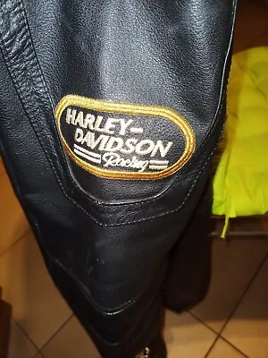 $700 • Buy Harley Davidson Screaming Eagle Racing Leather Jacket