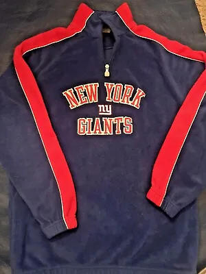 New York GIANTS Top Xxl Junior Sweater Football SHIRT Sports Apparel Sz 18 20 • $10.50