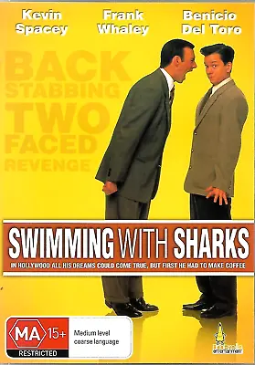 $9.95 • Buy Swimming With Sharks DVD Region 4 Australia - Kevin Spacey 1994 Movie -BRAND NEW