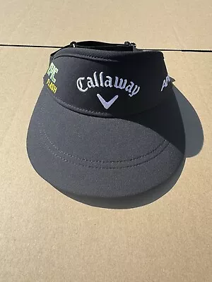 Callaway Tour Authentic High Crown Odyssey Epic Flash Adult Visor Black NEW • $24.99