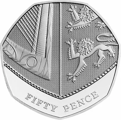 50 Pence Coins Incl WWF Puddle Duck Paddington Newton Suffragette Etc UK. • £2.50