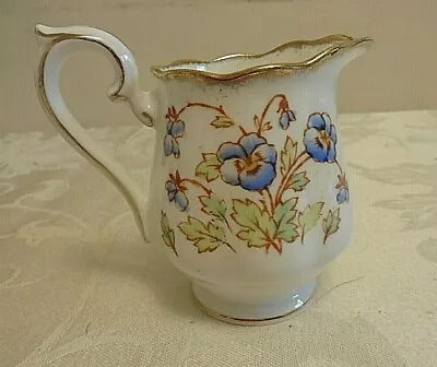 Royal Albert Bone China England Creamer Floral Pansy Design  • $15.99