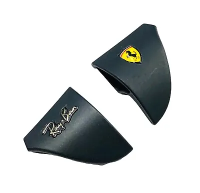 Ray Ban RB4367M Scuderia Ferrari Black Replacement Side Shields Genuine • $73.46