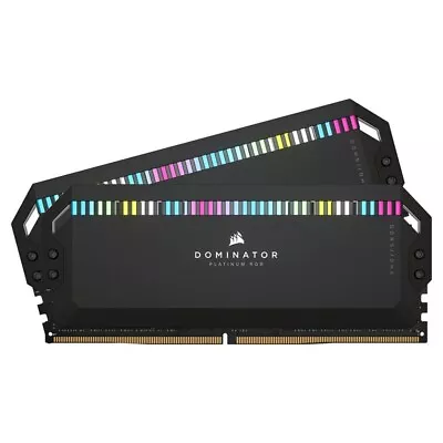 Corsair Dominator Platinum RGB 32GB (2x16GB) DDR5 5200MHz CL40 RAM Memory • $299