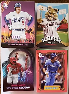2024 Topps Big League Inserts You Pick! Vibrations Mascots To The Moon BL • $1.29
