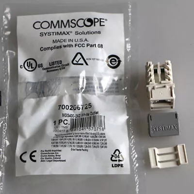 25pcs MGS400-262 For CommScope Six Types Of Network Information Module RJ45CAT6 • $50.44