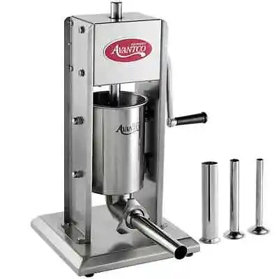 Avantco Vertical Manual Sausage Stuffer W/4 Funnels (select Size Below) • $275.49