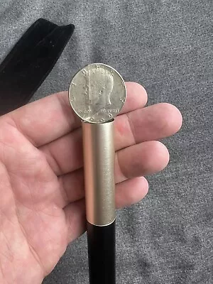 🔥RARE  Coin Wand  JOHNSON Silver Kennedy Half Vintage Collectible Coin Magic🔥 • $49