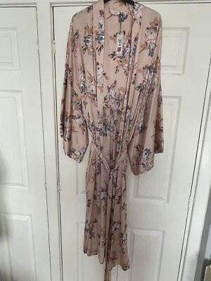 £16.85 • Buy M&S Long Floaty Kimono Style Dressing Gown Size XL