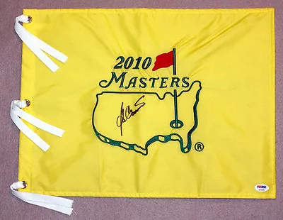 Ben Crenshaw SIGNED PGA 2010 Masters Golf Pin Flag PSA/DNA AUTOGRAPHED MIP RARE • $260