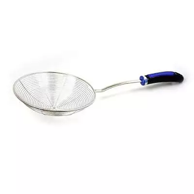 Mesh Strainer Ladle Stainless Steel Spider Skimmer Frying Spoons Kitchen Utensil • £9.98