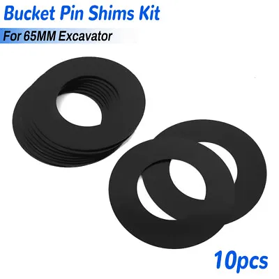 10PCS Polyshim Bucket Pin Shims Kit For 65MM Excavator Cat 312 Deere 130G • $42.57