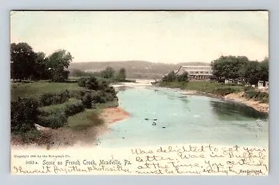 Meadville PA-Pennsylvania Scene On French Creek Vintage Postcard • $7.99
