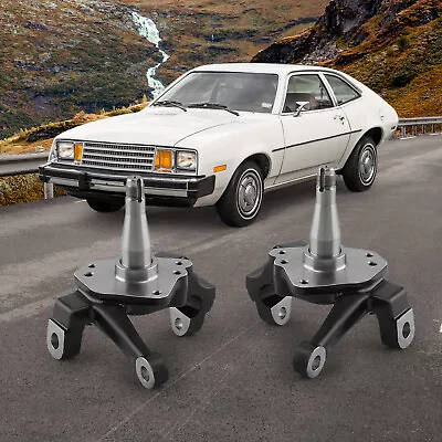 Front 2  Drop Spindles Pair For Ford Mustang II Pinto 1974-1978 • $109