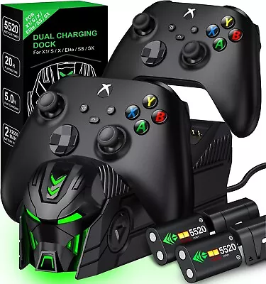 For Xbox Series X/S Controller Fast Charging Station Dock + Rechargeable Battery • $41.99
