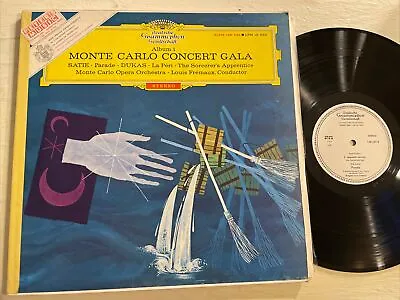 Louis Fremaux Monte Carlo Concert Gala Album 1 LP DG Red Stereo PROMO WLP M-!!!! • $54.86