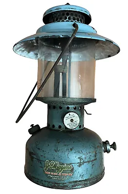 Blue JC Higgins 710.74011   1 Mantle Lantern W Tall Ventilator Coleman Fue • $138