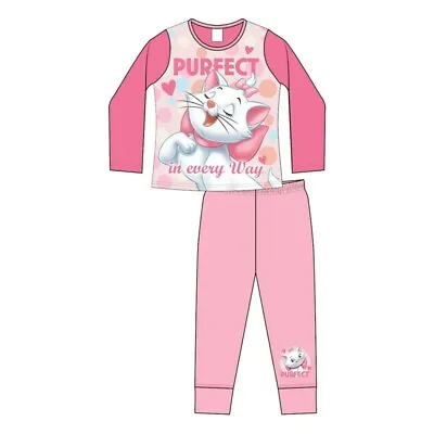 £7.20 • Buy Girls Aristocats Marie Purfect Pink Pyjamas Cats Disney Nightwear 4-10 Years