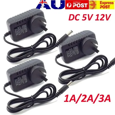$19.99 • Buy 12V 2A 1A 3A LED Power Supply Adapter Transformer AC/DC For LED Strip Light 5V