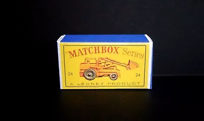 Matchbox Lesney Moko 24b Weatherill Hydraulic Excavator Reproduction Box Only • £2.89