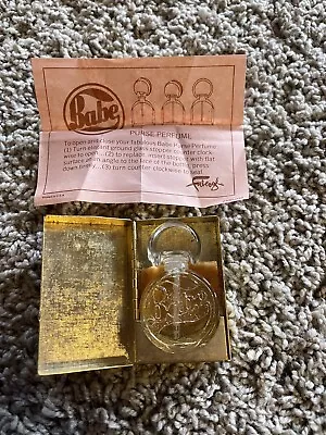 Babe Vintage Purse Perfume By Fabrege In Gold Case • $60