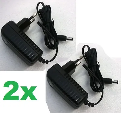 2x LD Systems DC 12V 0.5A Euro Schuko(2 Pin) For ECO2 MEI100 MEI1000 (135V Rep) • £14.99