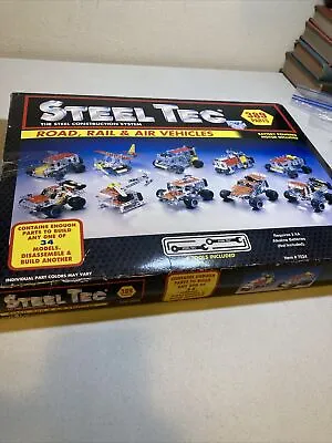 Remco Steel Tec 7024 Road Rail & Air Vehicle Construction Set 7024. 389 Pieces  • $25