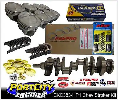 Scat Stroker Engine Kit Chev V8 Small Block 350 383 1pc & 2pc Rear Main Seal • $1939.95