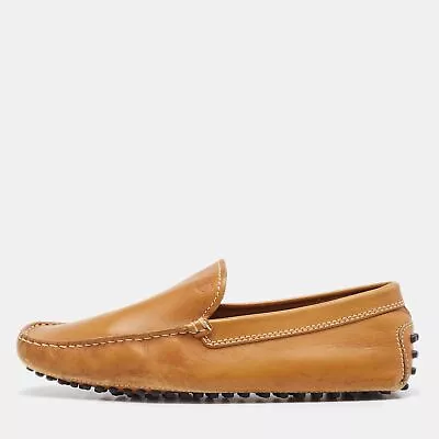 Tod's Tan Leather Slip On Loafers Size 38.5 • $130.20