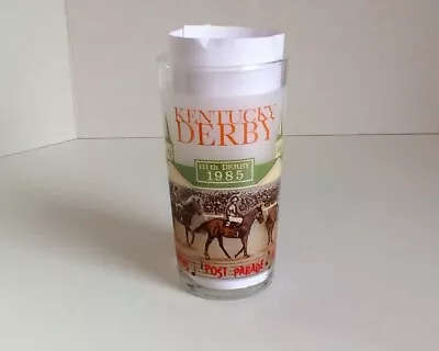 Vintage Kentucky Derby 111th Souvenir Mint Julep Drinking Glass Libbey 1985 • $12.99