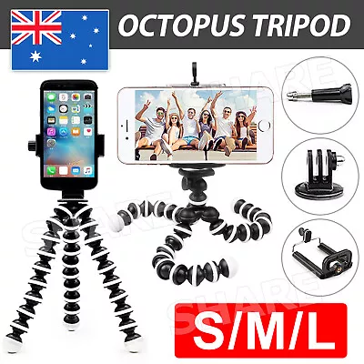 $12.45 • Buy Portable Octopus Tripod Stand Gorilla Pod For Universal Phone GoPro Camera DSLR