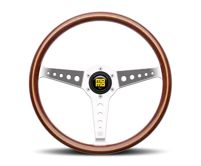 Momo California Wood Steering Wheel 360 Mm - Mahogany Wood/Pol Spokes • $365